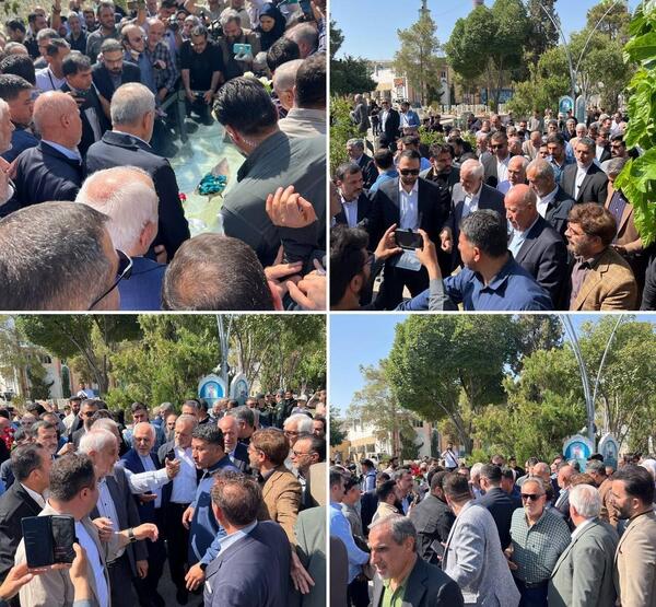 عکس جوانی ظریف و پزشکیان
