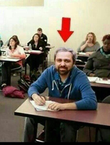 عکس جوانی ظریف در آمریکا