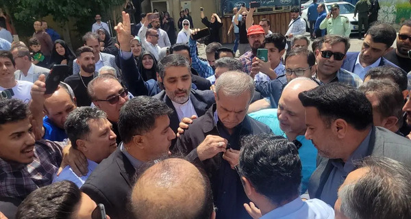 عکس ظریف و پزشکیان