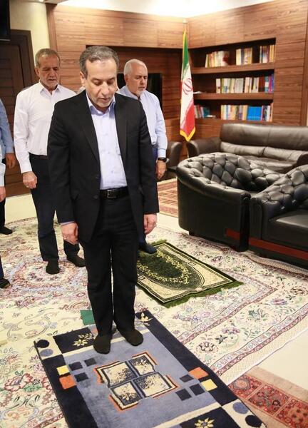 عکس ظریف و پزشکیان