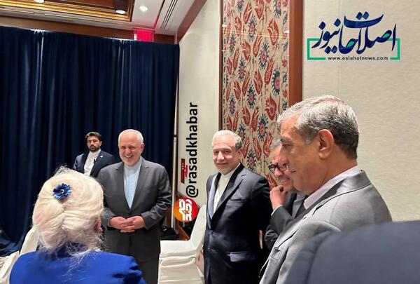 عکس ظریف با پزشکیان