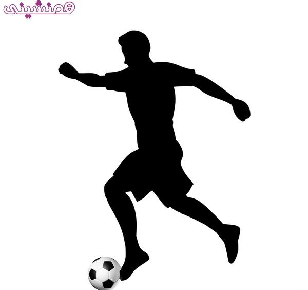 عکس زیبا فوتبالیست