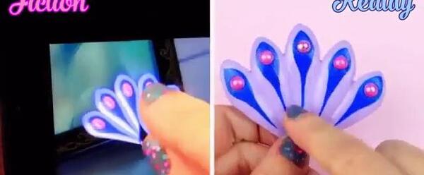 عکس معجزه گر طاووس واقعی