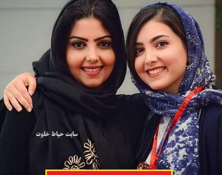عکس زیبا کرمعلی با مادرش