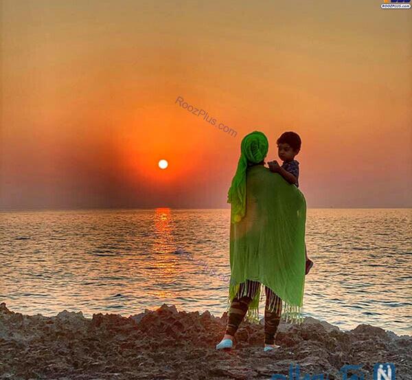 عکس زیبا کنار دریا