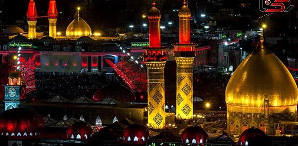 عکس زیبا کربلا در شب