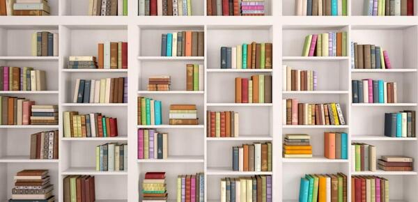 عکس کتابخانه زیبا