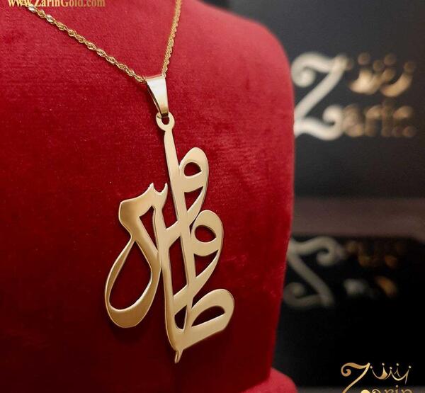 عکس گردنبند طلا طاووس