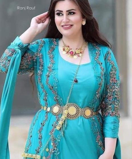 عکس لباس کردی زیبا