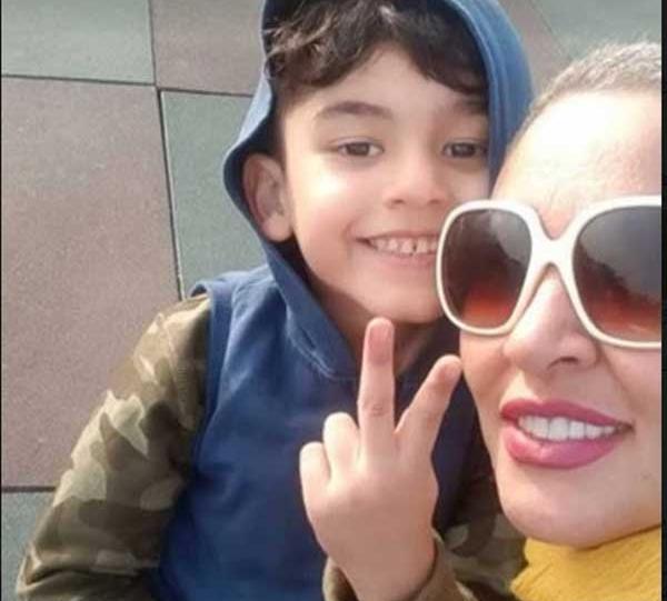 عکس همسر زیبا بروفه و فرزندش