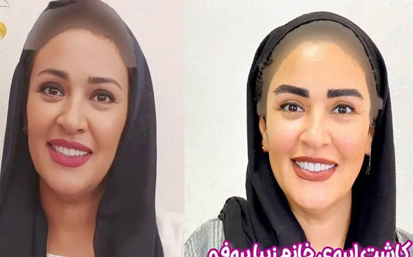 عکس همسر زیبا بروفه و فرزندش