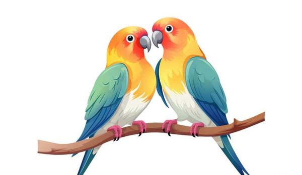 عکس نقاشی طوطی آسان