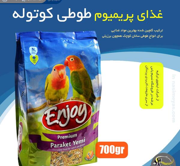 عکس غذای طوطی ها
