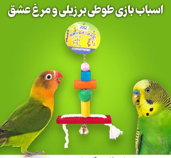 عکس اسباب بازی طوطی ها