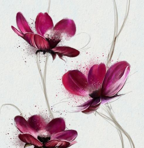 عکس آبرنگی ساده