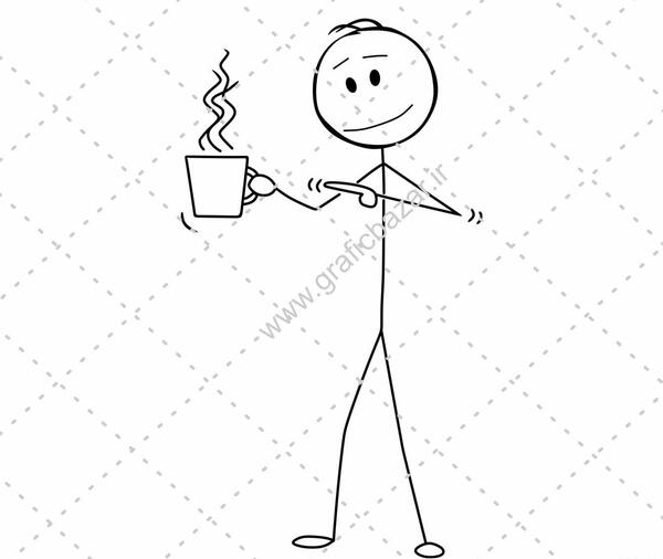 عکس آدمک ساده