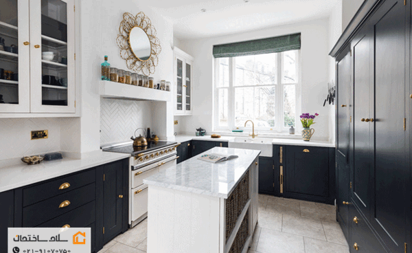 عکس کابینت آشپزخانه ساده