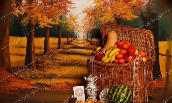 عکس طبیعت یلدایی