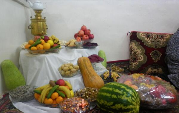 عکس طبیعت یلدایی