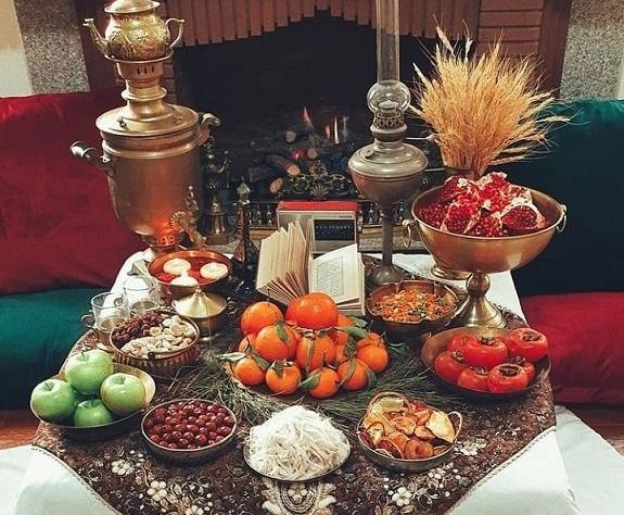 عکس طبیعت یلدایی