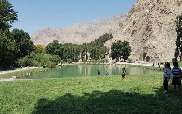 عکس طبیعت گنجنامه در همدان