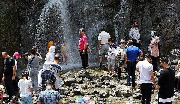 عکس طبیعت گنجنامه در همدان
