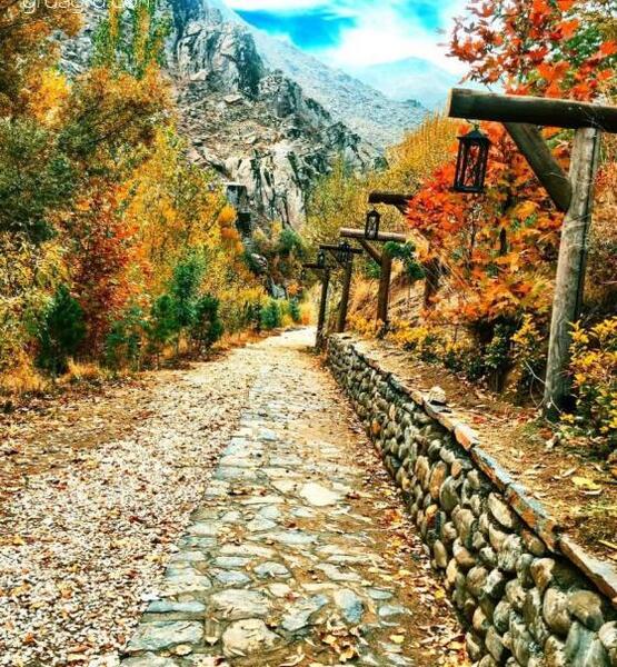 عکس طبیعت گنجنامه در همدان