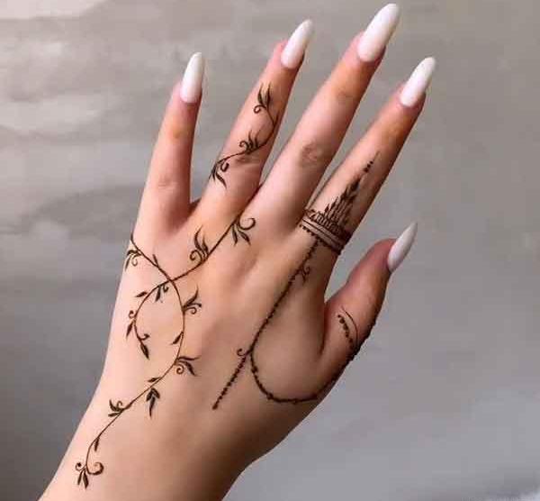 عکس حنا ساده جدید