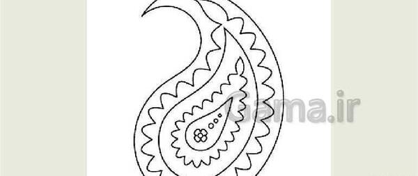 عکس بته جقه ساده