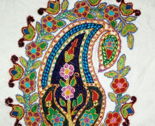 عکس های بته جقه ساده