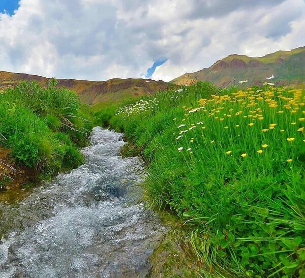 عکس طبیعت کوهستانی