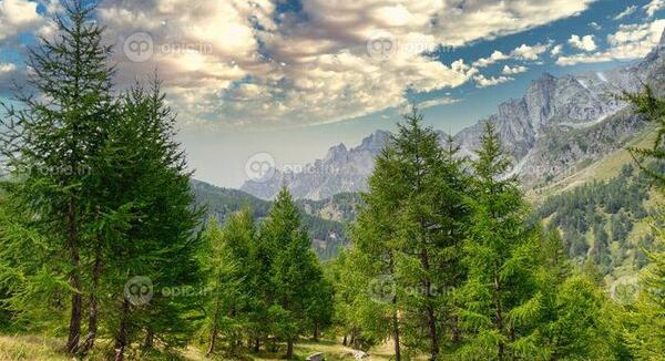 عکس طبیعت کوهستانی