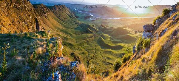 عکس طبیعت کوهستانی