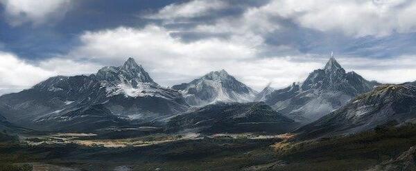 عکس طبیعت کوهستان