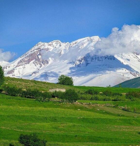 عکس طبیعت کوه سبلان