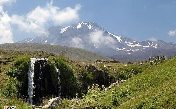عکس طبیعت کوه سبلان
