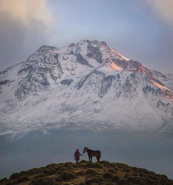 عکس طبیعت کوه سبلان