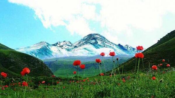 عکس طبیعت کوه سبلان