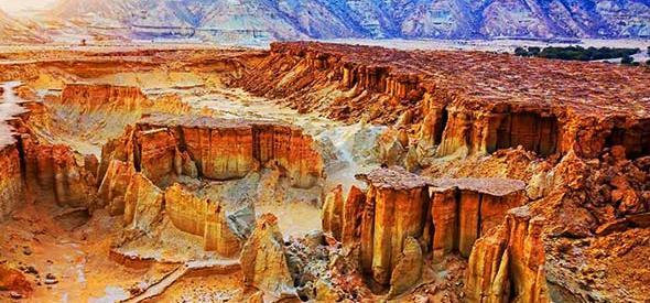 عکس طبیعت جزیره قشم