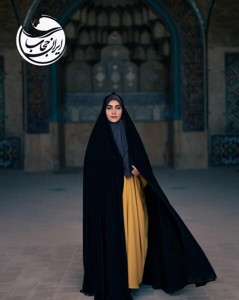 عکس چادر ساده ایرانی