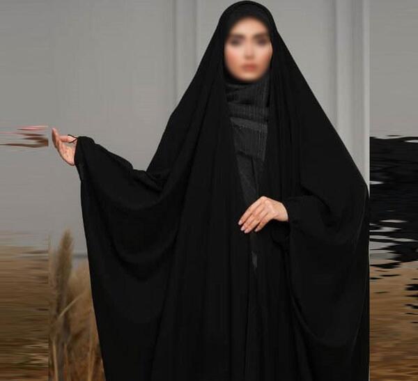 عکس چادر ساده ایرانی