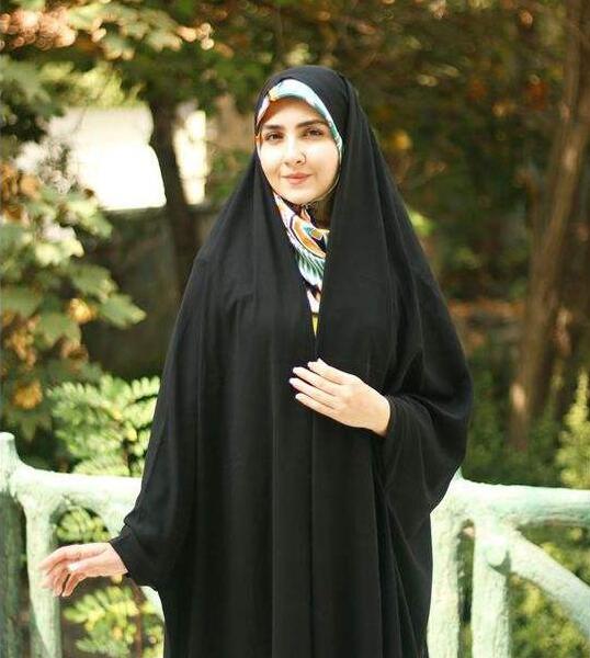 عکس چادر عربی ساده