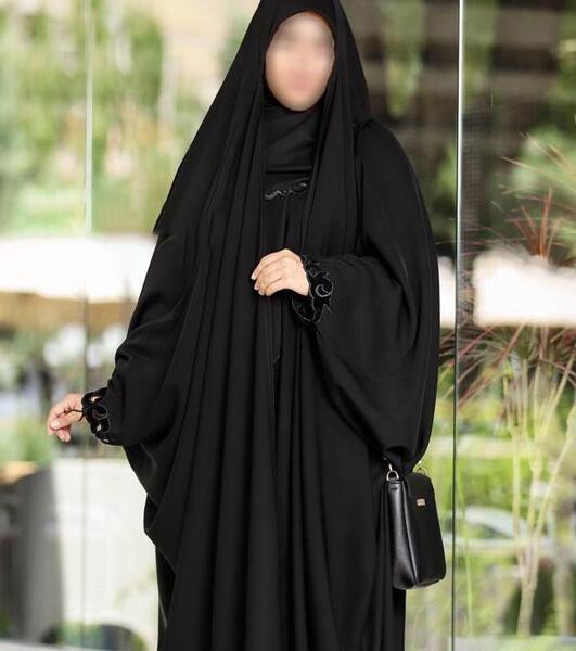 عکس چادر عربی ساده
