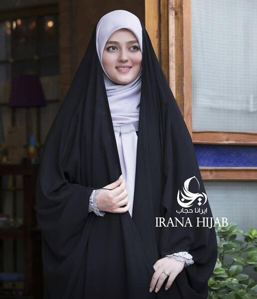 عکس چادر عربی ساده