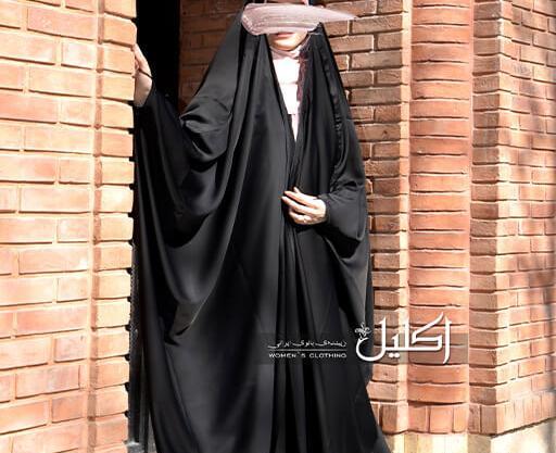 عکس چادر عربی ساده