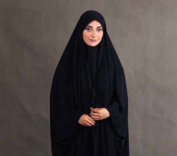 عکس چادر عربی ساده