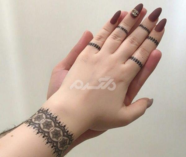 عکس حنای ساده