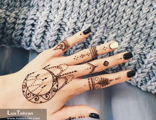 عکس حنای ساده