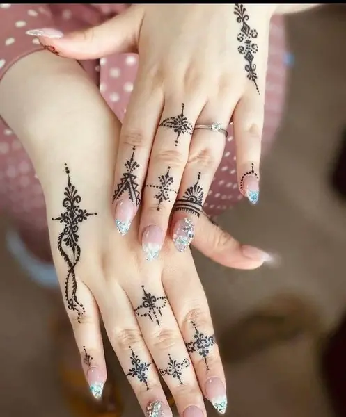 عکس حنای ساده