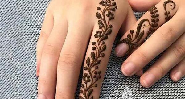 عکس حنای ساده